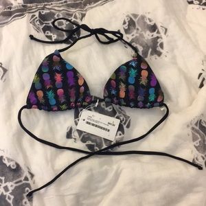NWT San Lorenzo reversible thong top